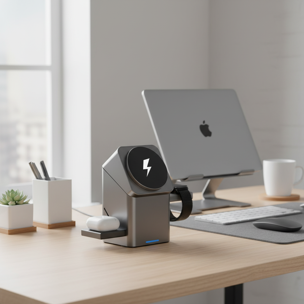 قاعدة الشحن 3 في 1  Station de charge 3-en-1