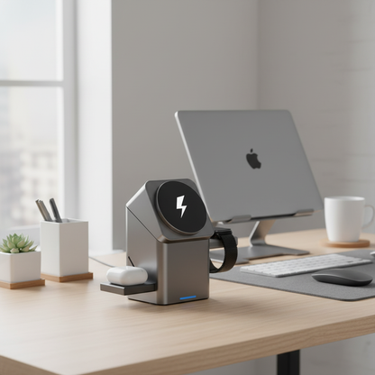 قاعدة الشحن 3 في 1  Station de charge 3-en-1