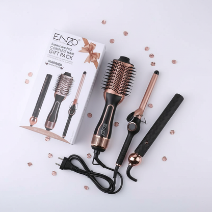 باك الاحترافي لتصفيف الشعر 3 في 1