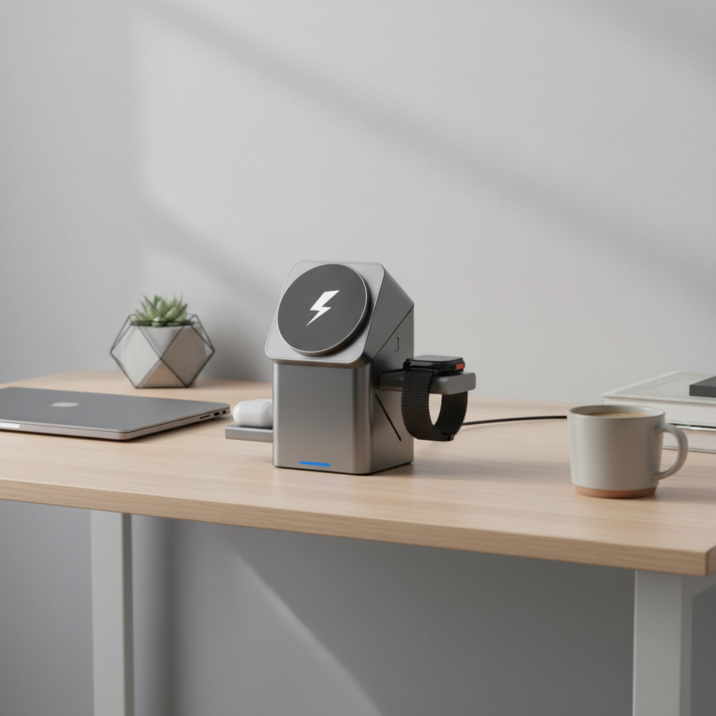 قاعدة الشحن 3 في 1  Station de charge 3-en-1