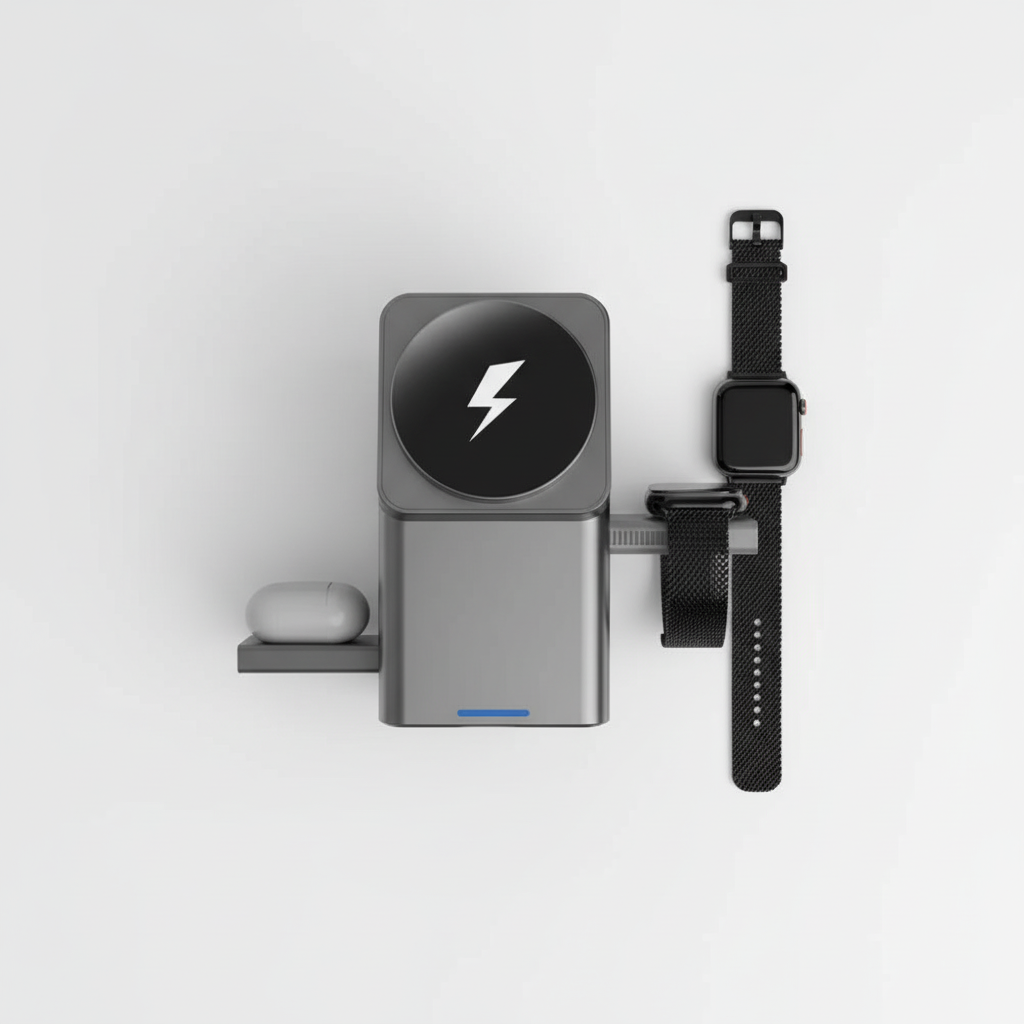 قاعدة الشحن 3 في 1  Station de charge 3-en-1